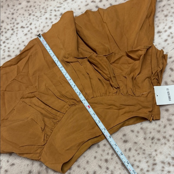 Forever 21 Layered Brown Mini Skirt - Picture 5 of 6